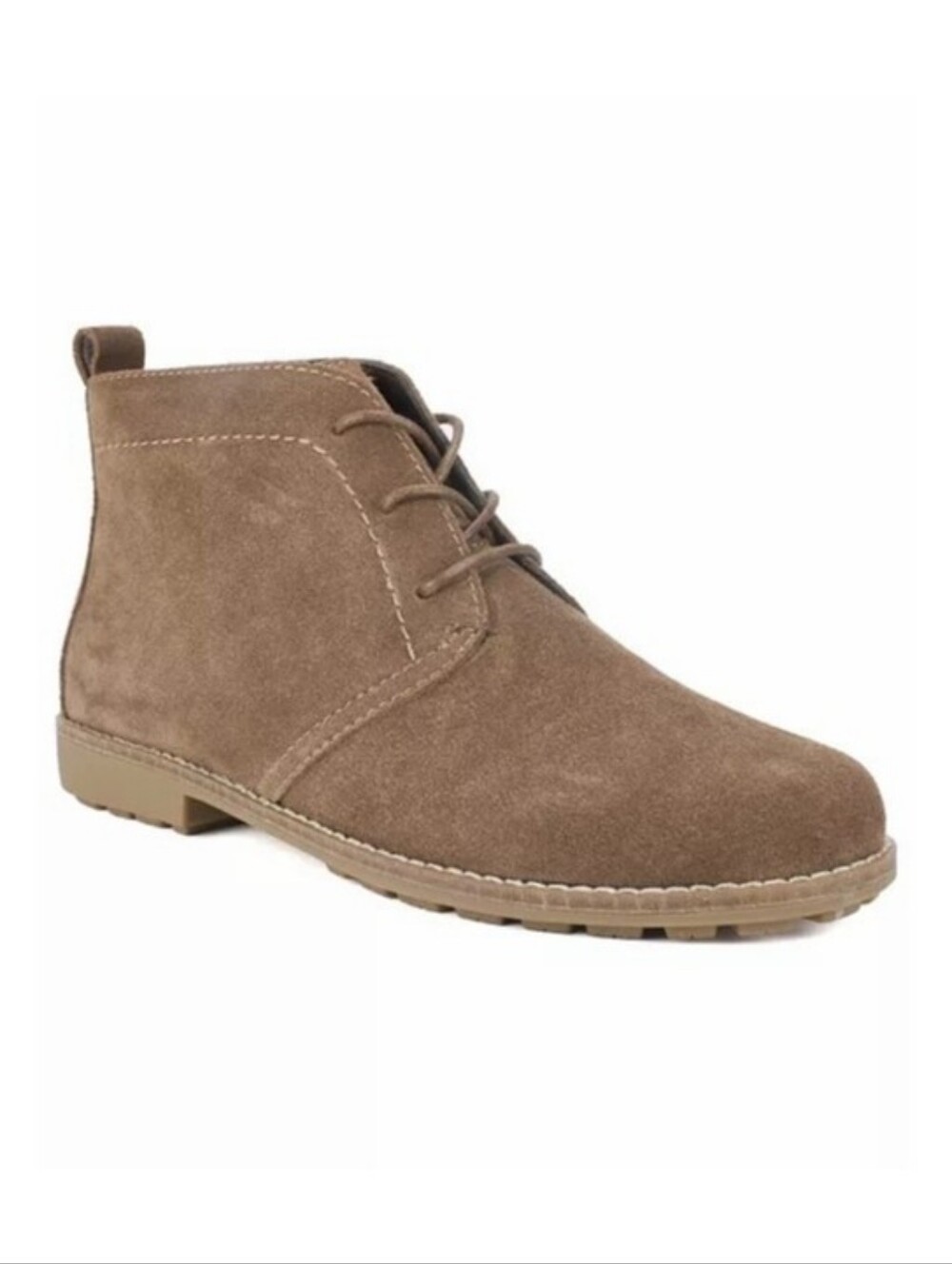 NEW White Mountain Auburn Lace Up Suede Leather Booties - Size 8 Womens